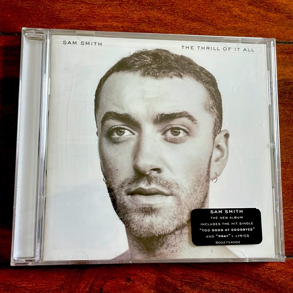 New Sam Smith “The Thrill Of It All” CD